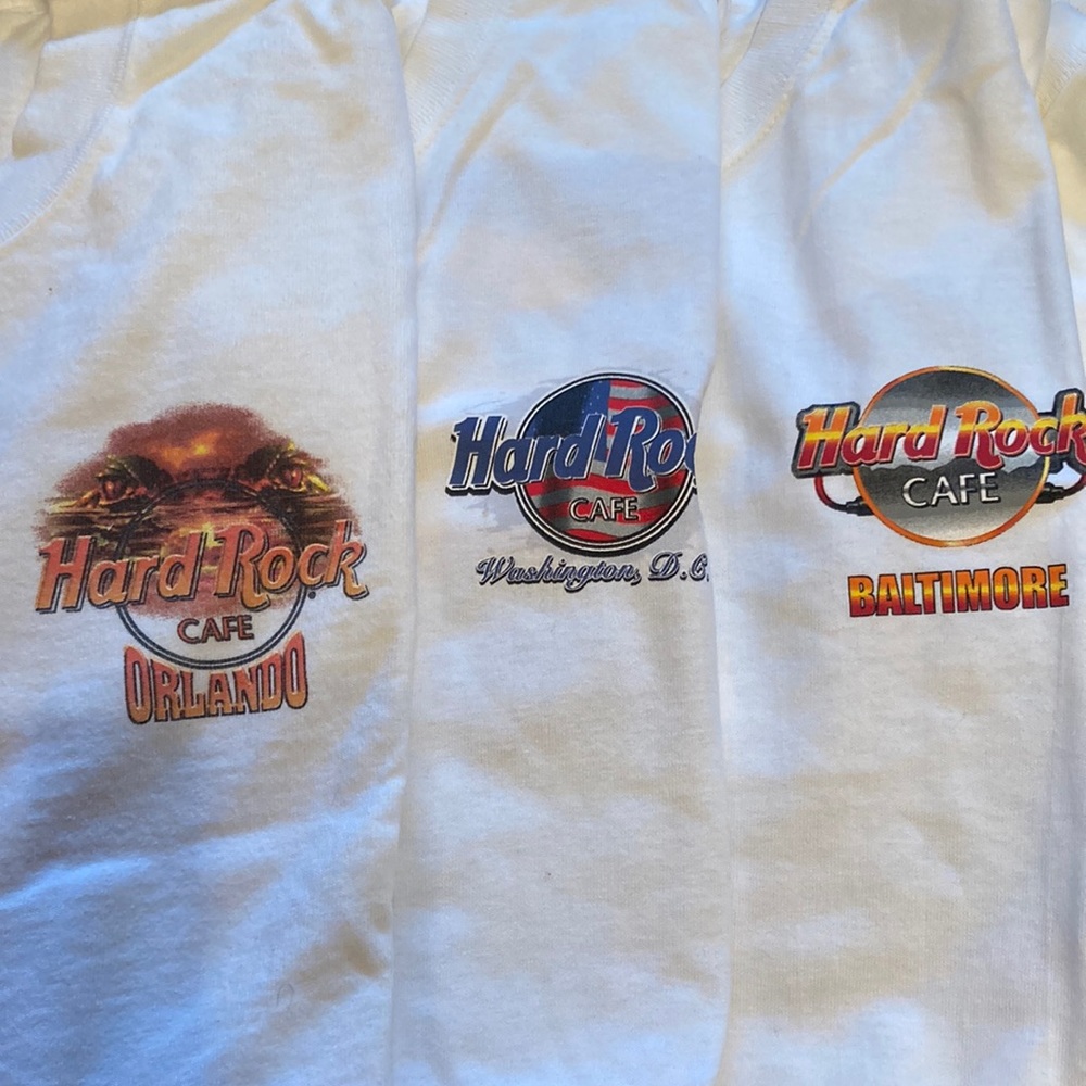 Hard Rock T shirts